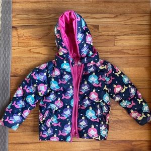 Onekid road coat mermaid